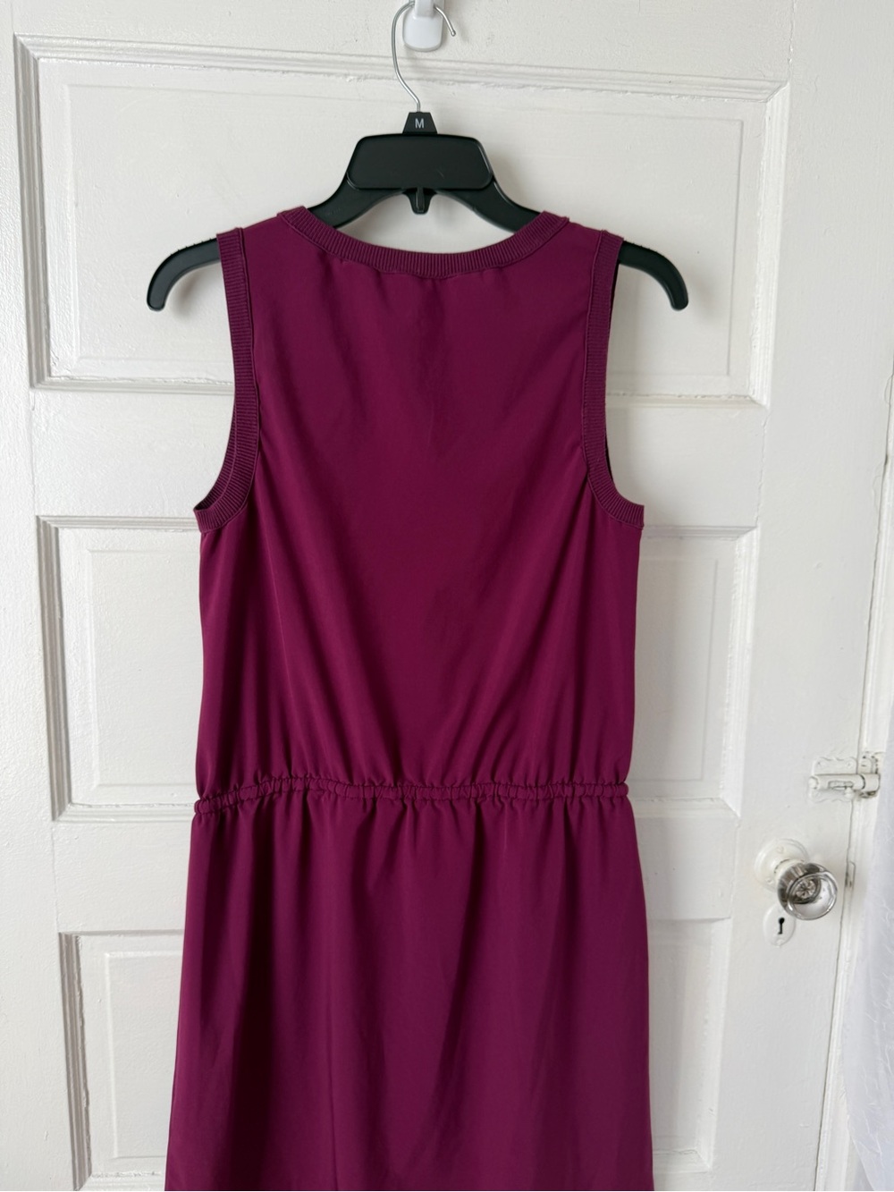 ATHLETA Rincon Dress Beach Plum Sleeveless Drawstring Cinch Waist Mini Sporty S - Picture 9 of 17